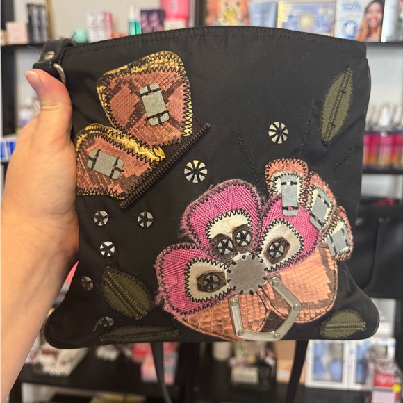 Prada Handbags - ⚡️Limited Edition Prada Nylon Leather Python Tessuto Logo Shoulder